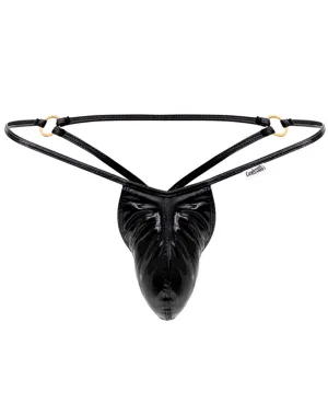 Bekleidung_Candyman_Herrenunterwäsche Candyman 99738 Glanz-G-String Schwarz