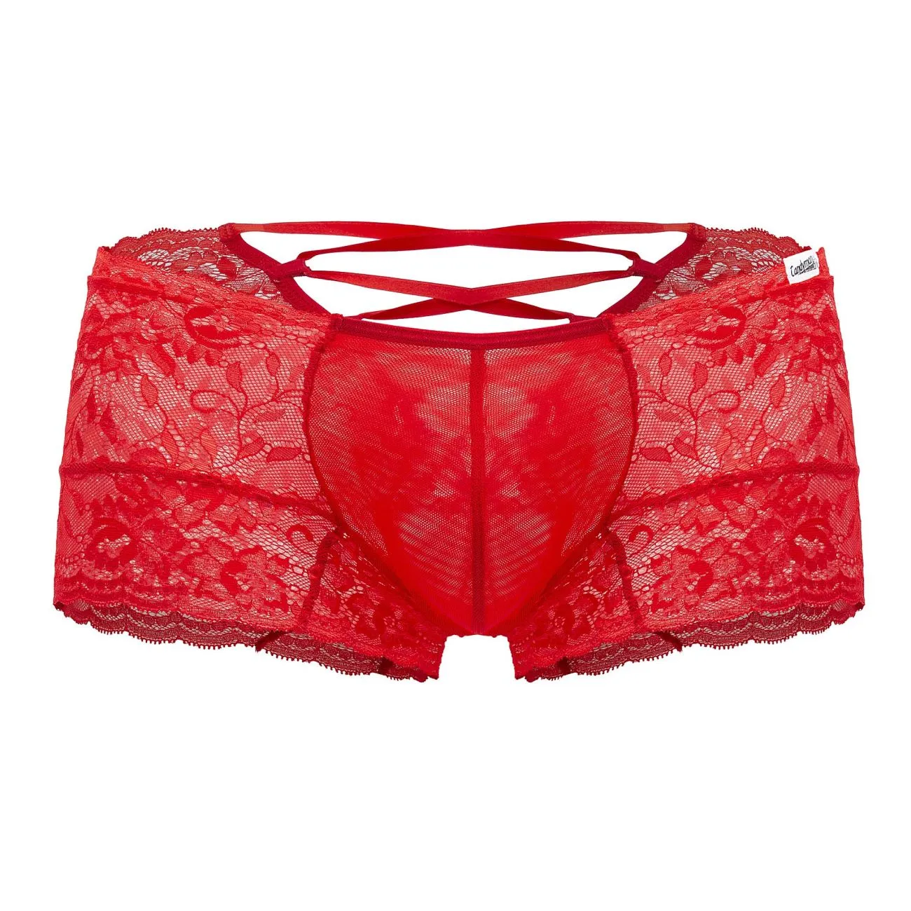 Bekleidung_Candyman_Herrenunterwäsche CandyMan 99745 Spitzenhosen Farbe Rot