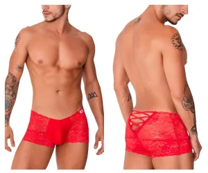 Bekleidung_Candyman_Herrenunterwäsche CandyMan 99745 Spitzenhosen Farbe Rot