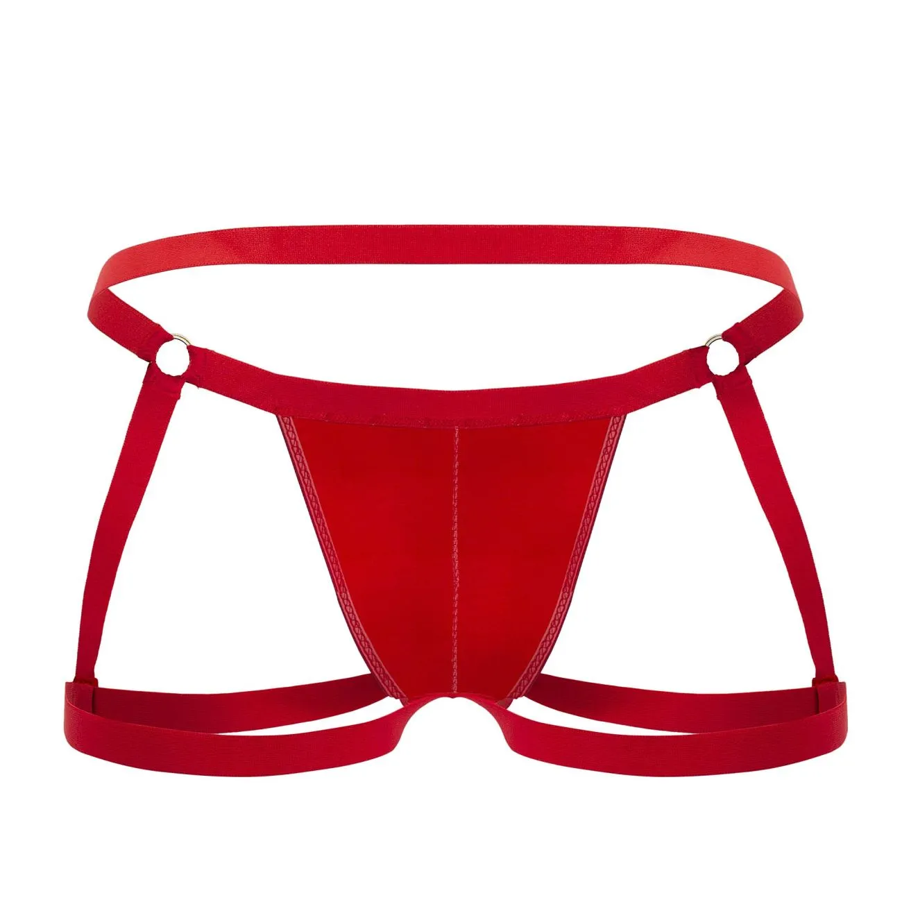 Bekleidung_Candyman_Herrenunterwäsche CandyMan 99749 Strumpfhalter-Jockstrap Farbe Rot