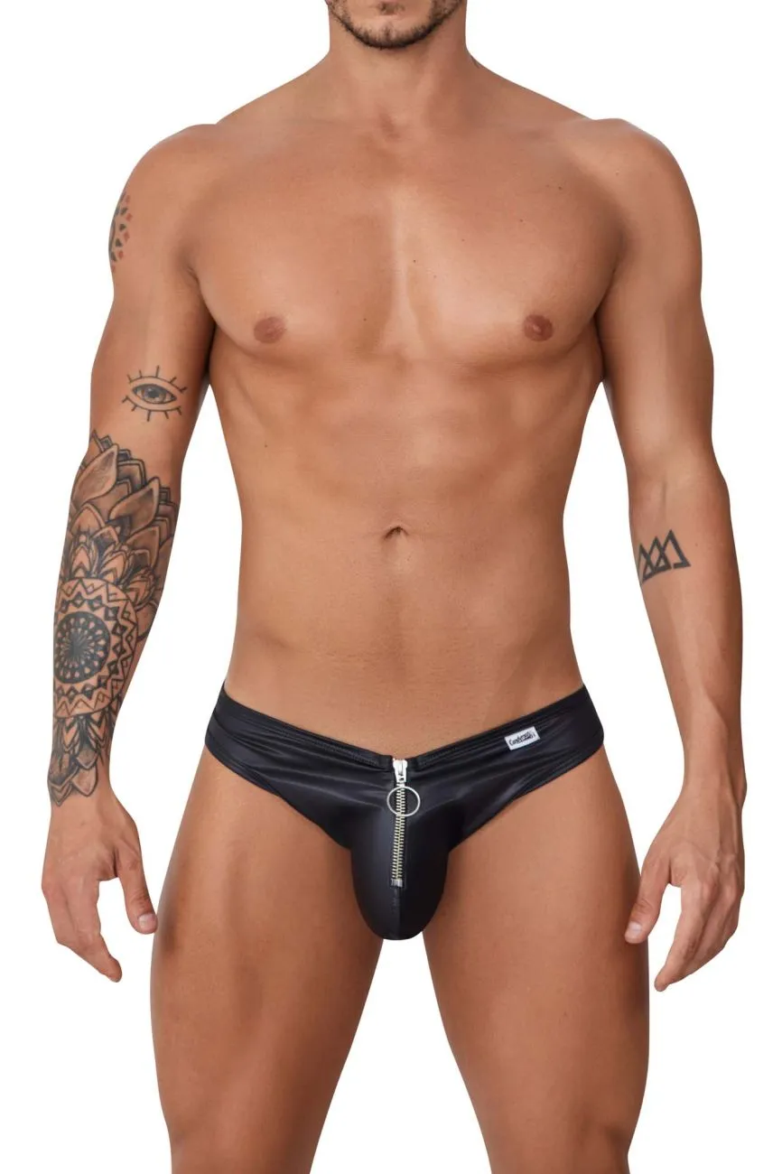 Bekleidung_Candyman_Herrenunterwäsche CandyMan 99753 Fransen-Jockstrap Farbe Schwarz