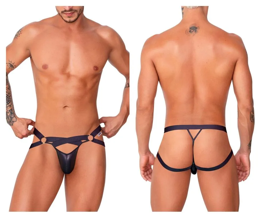 Bekleidung_Candyman_Herrenunterwäsche CandyMan 99761 Jockstrap G-String Farbe Schwarz