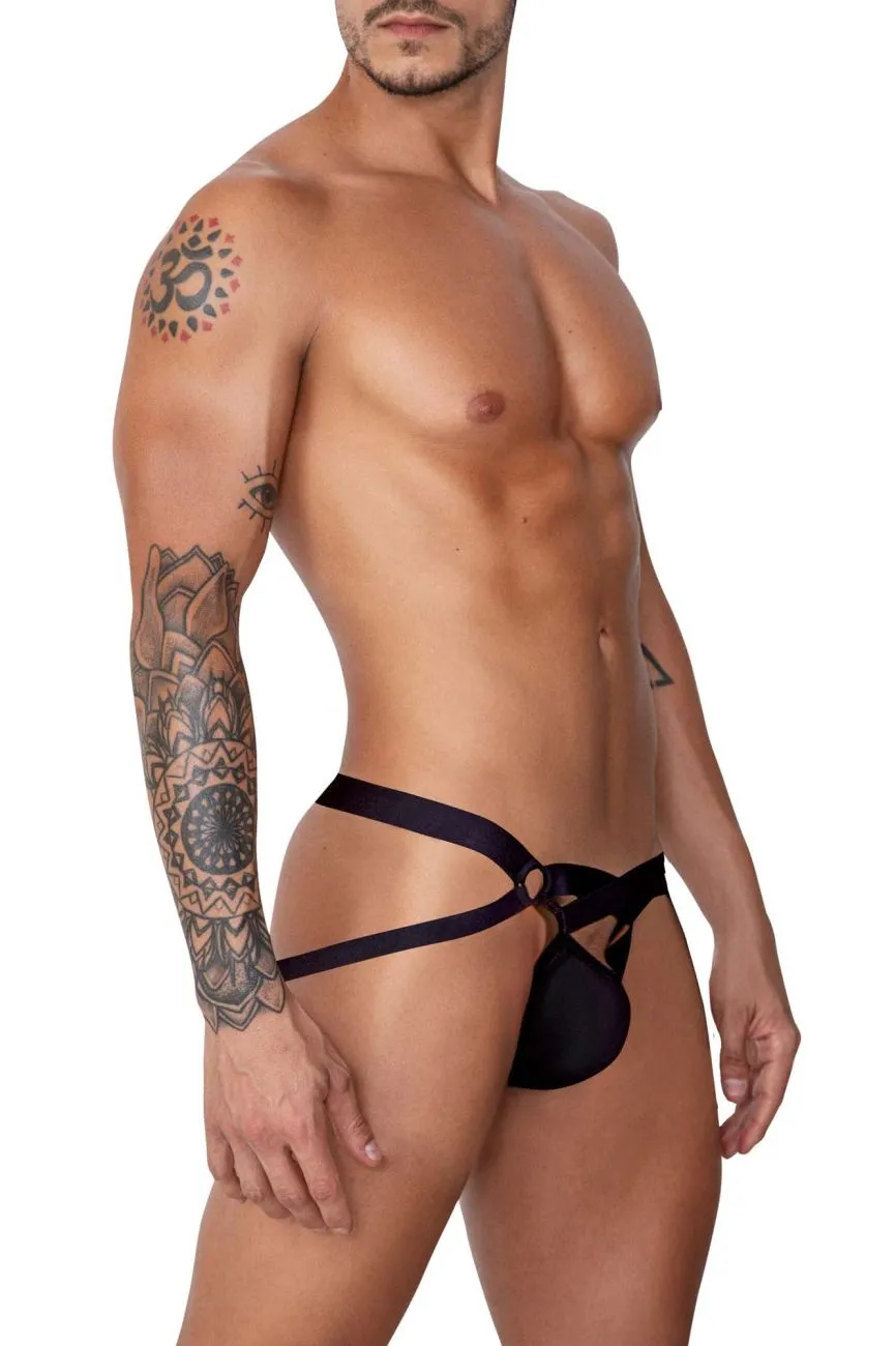 Bekleidung_Candyman_Herrenunterwäsche CandyMan 99761 Jockstrap G-String Farbe Schwarz