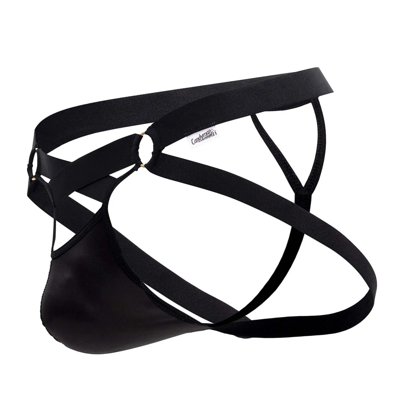 Bekleidung_Candyman_Herrenunterwäsche CandyMan 99761 Jockstrap G-String Farbe Schwarz
