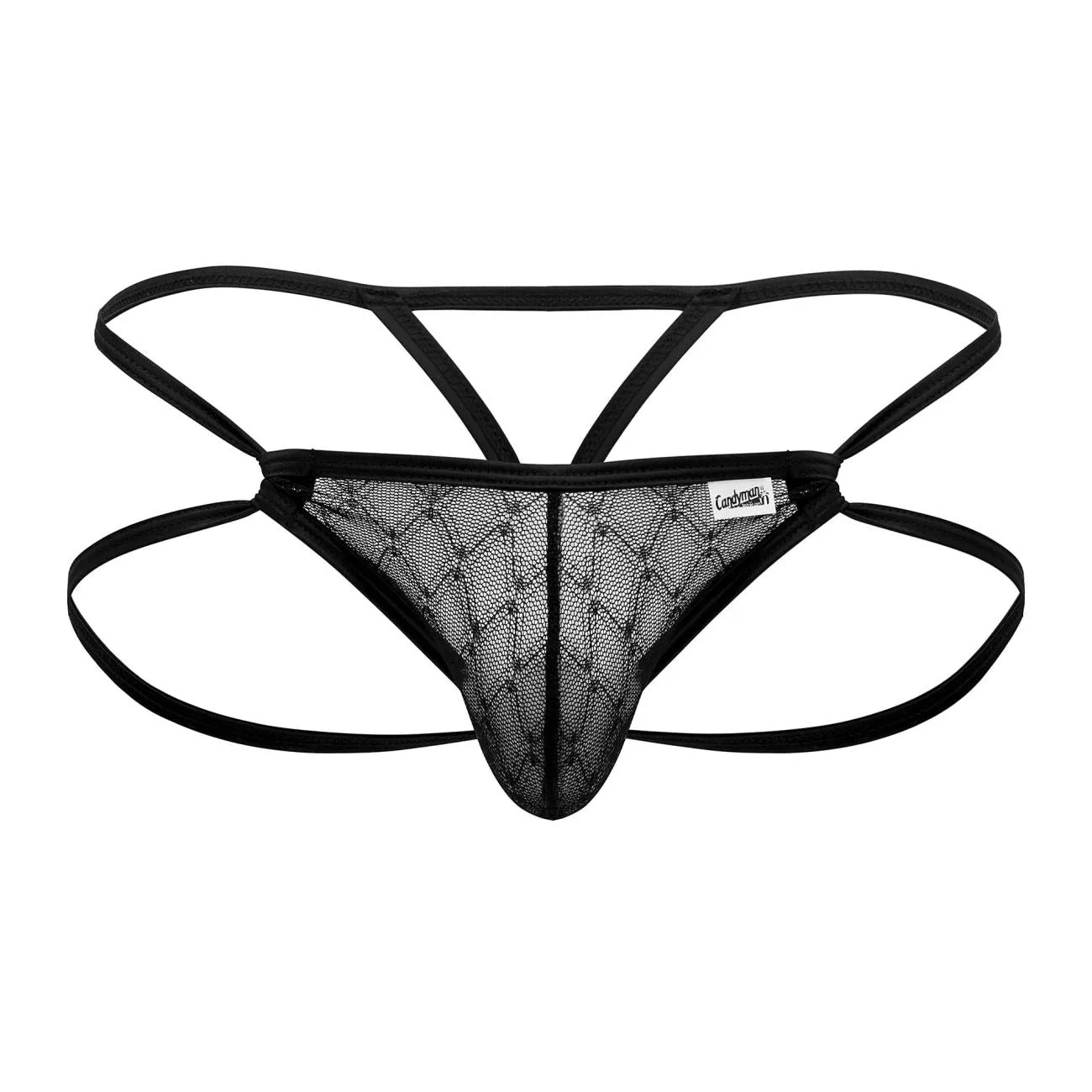 Bekleidung_Candyman_Herrenunterwäsche CandyMan 99762 Jockstrap G-String Farbe Schwarz