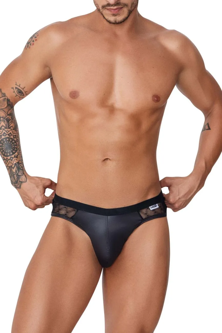 Bekleidung_Candyman_Herrenunterwäsche CandyMan 99763 Spitzen-Jockstrap Farbe Schwarz