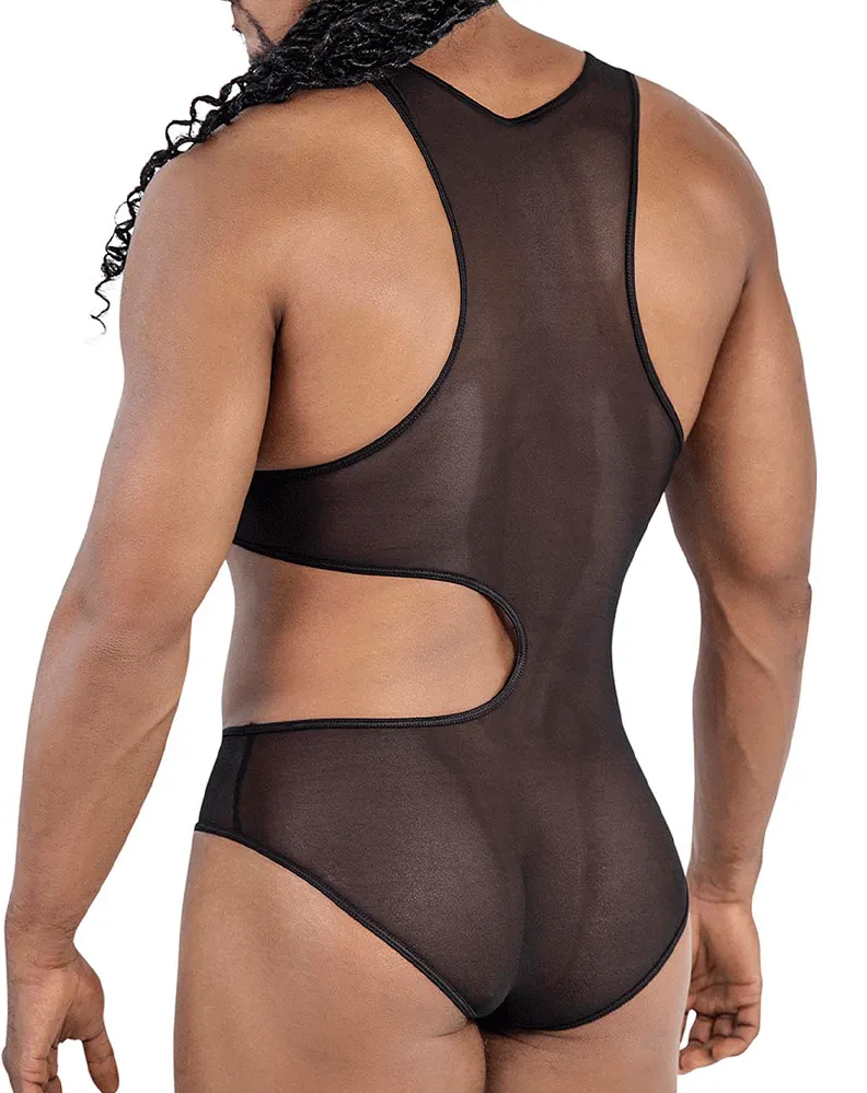 Bekleidung_Candyman_Herrenunterwäsche Candyman 99788 Mesh-Body Schwarz