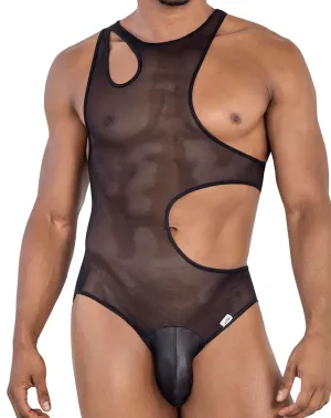 Bekleidung_Candyman_Herrenunterwäsche Candyman 99788 Mesh-Body Schwarz