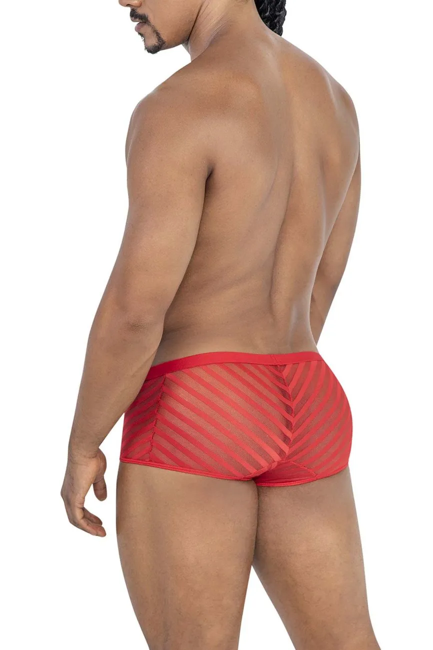 Bekleidung_Candyman_Herrenunterwäsche CandyMan 99790 Mesh Slips Farbe Rot