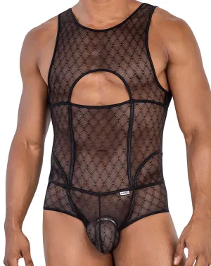 Bekleidung_Candyman_Herrenunterwäsche Candyman 99794 Mesh-Body Schwarz