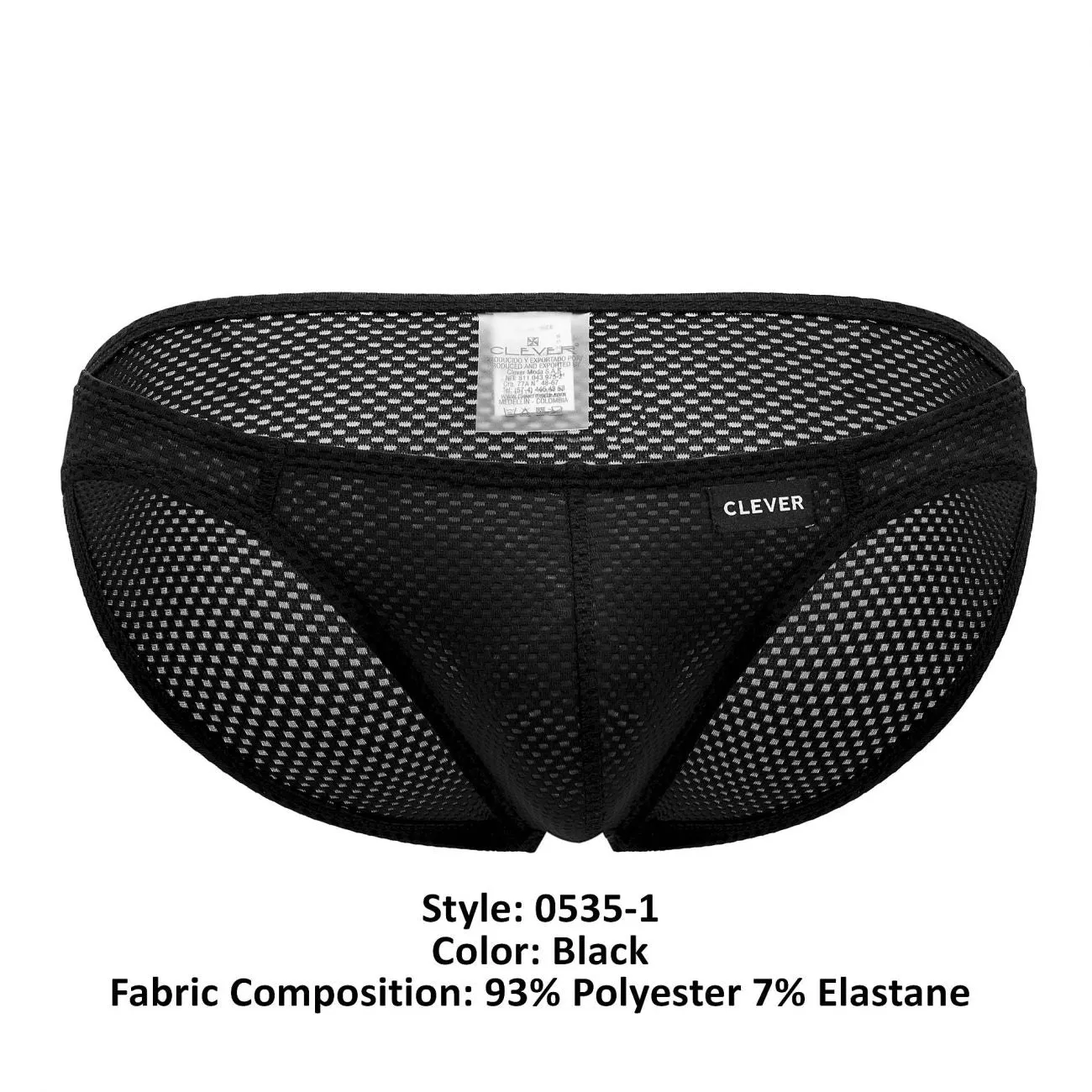 Clever Herrenunterwäsche Clever 0535-1 Kroma Bikini Farbe Schwarz