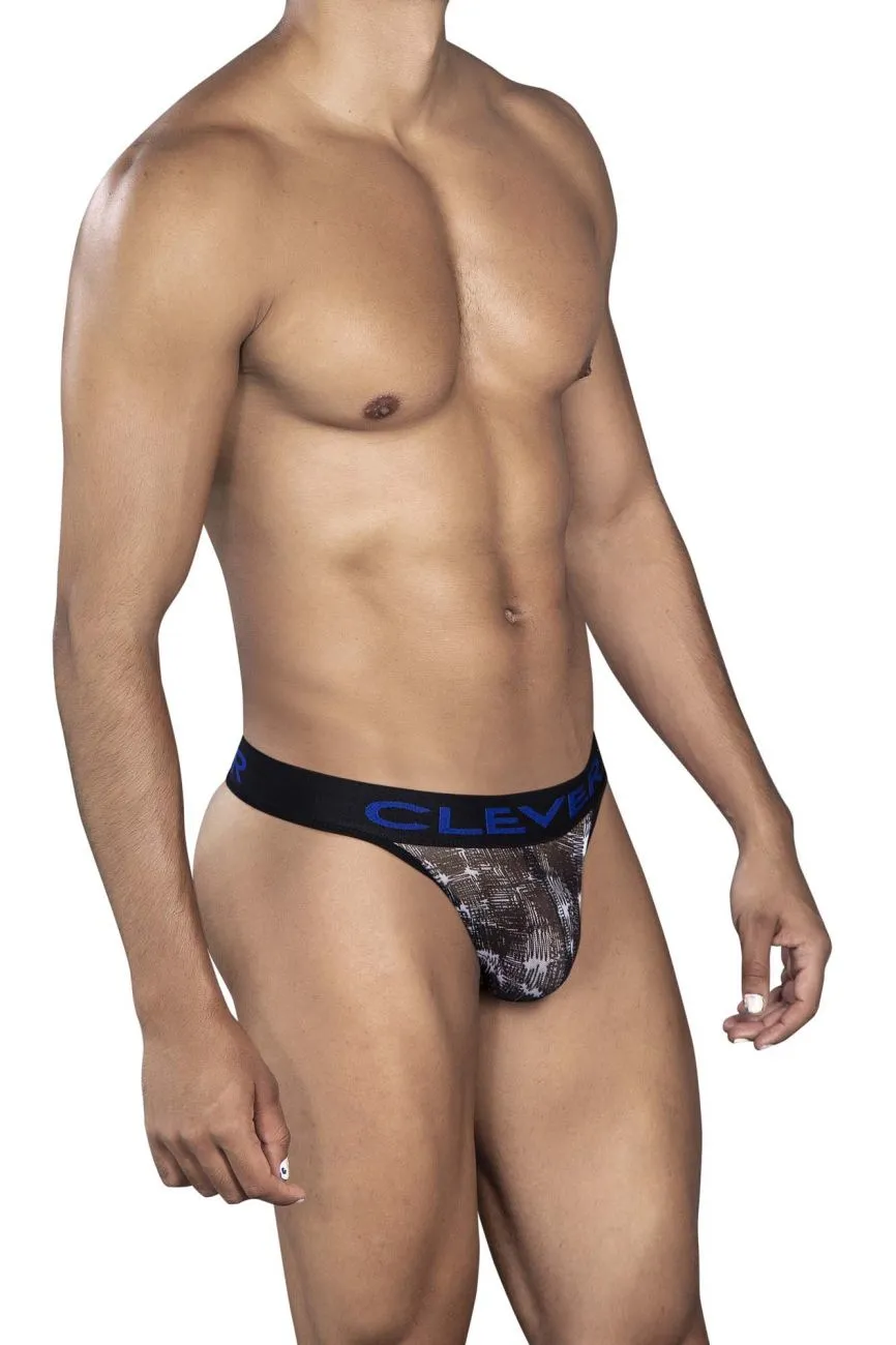 Clever Herrenunterwäsche Clever 0920 Code String-Tanga Farbe Schwarz