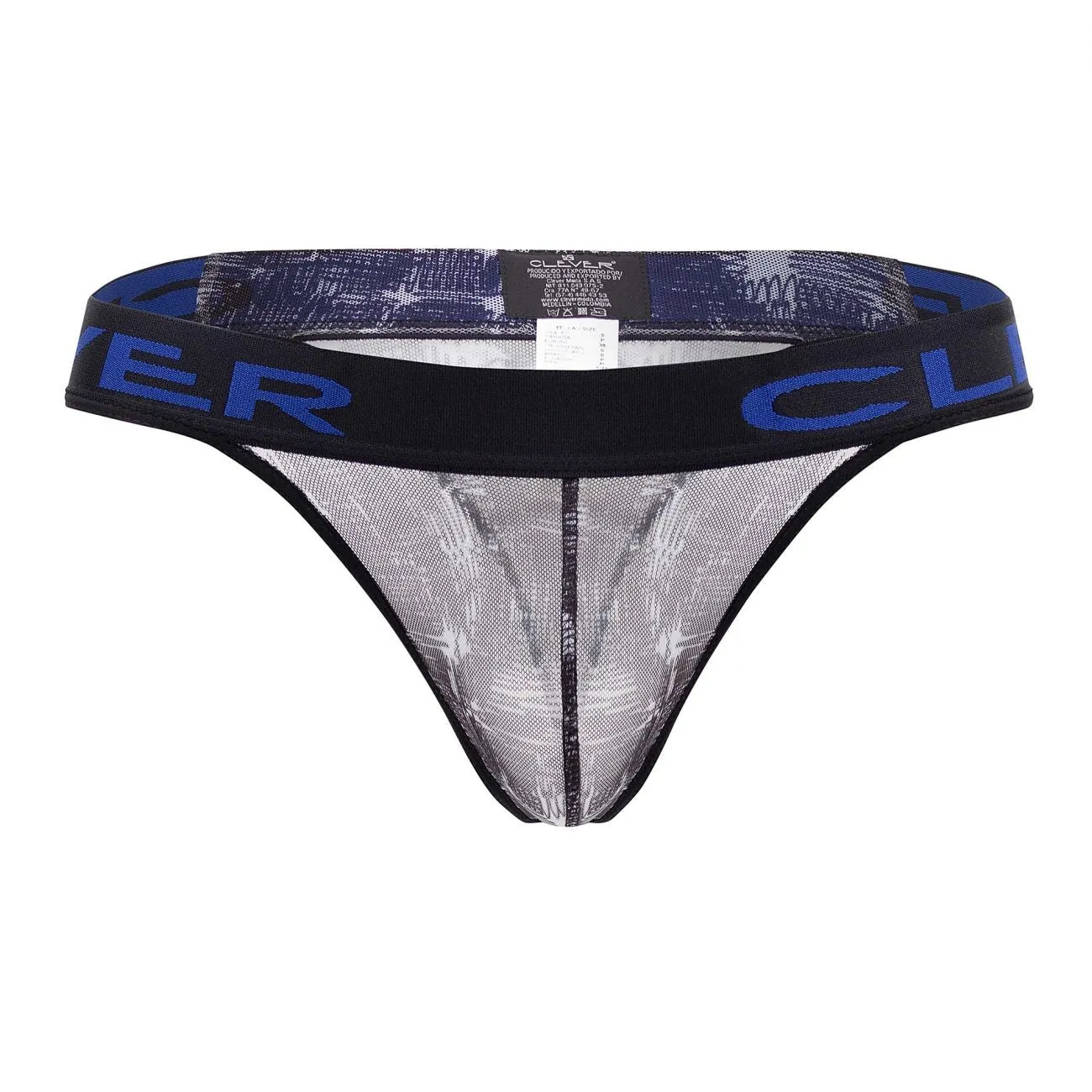 Clever Herrenunterwäsche Clever 0920 Code String-Tanga Farbe Schwarz