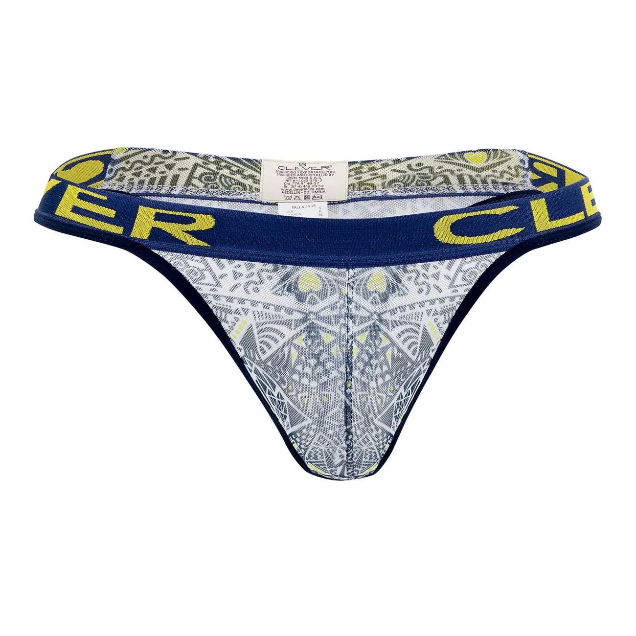 Clever Herrenunterwäsche Clever 0921 Tribal Tangas Farbe Weiß