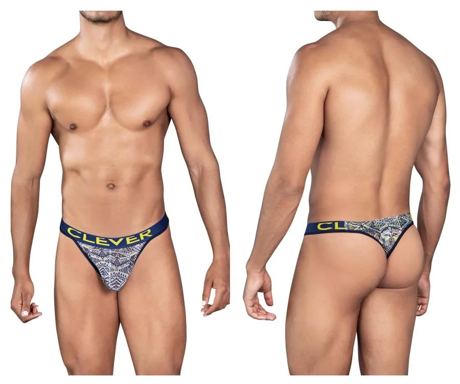 Clever Herrenunterwäsche Clever 0921 Tribal Tangas Farbe Weiß