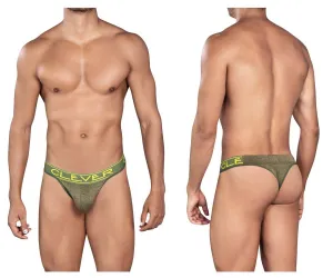 Clever Herrenunterwäsche Clever 0923 Fitness-Tangas Farbe Grün
