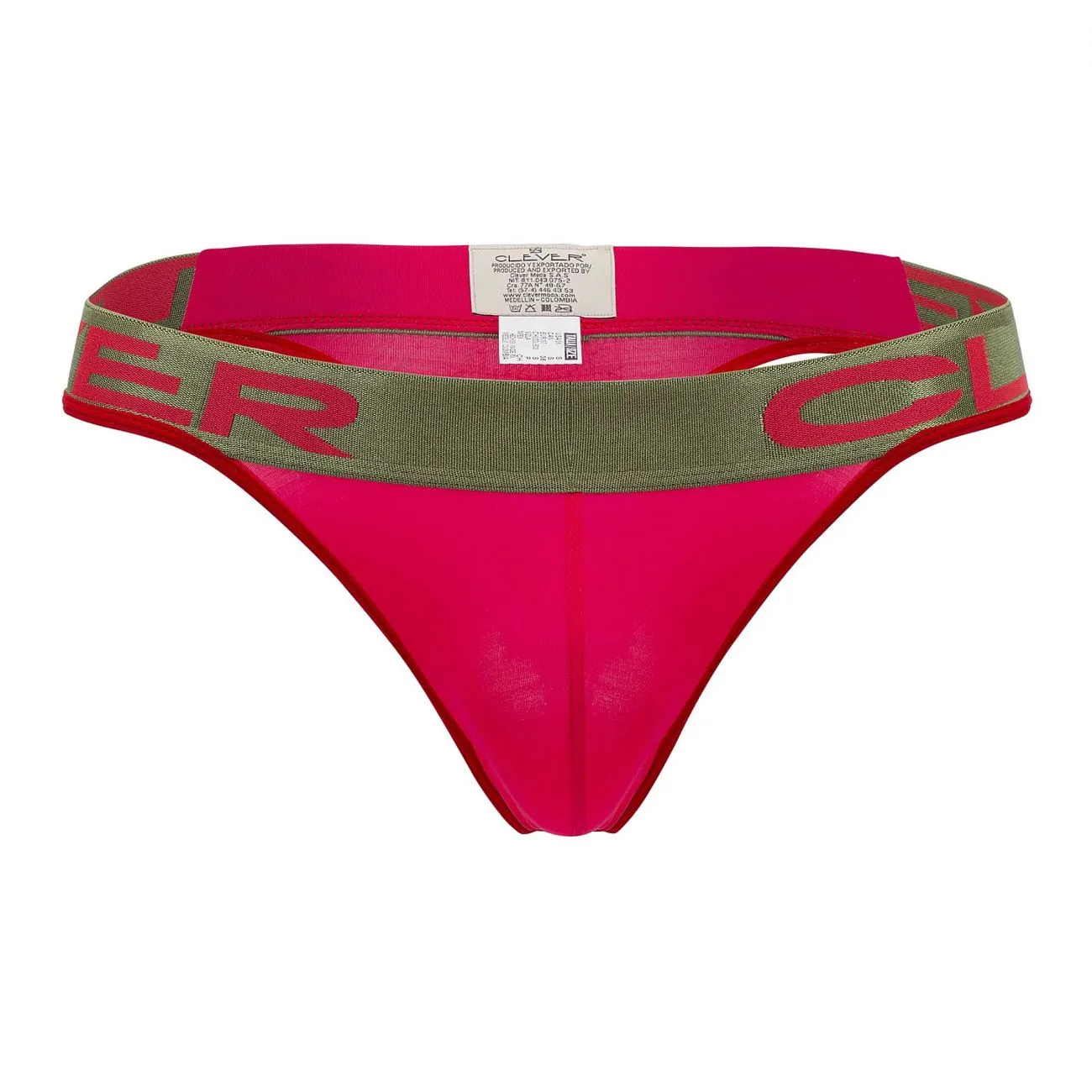 Clever Herrenunterwäsche Clever 0924 Cerise Tangas Farbe Rot