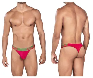 Clever Herrenunterwäsche Clever 0924 Cerise Tangas Farbe Rot