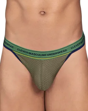 Clever Herrenunterwäsche Clever 0927 Premium Tangas Grün