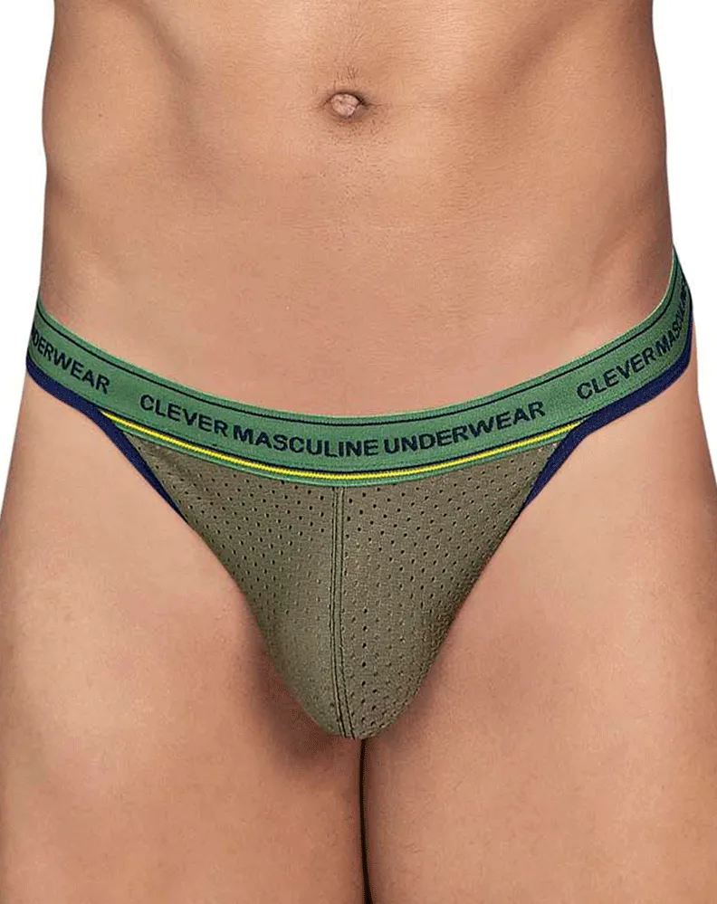 Clever Herrenunterwäsche Clever 0927 Premium Tangas Grün