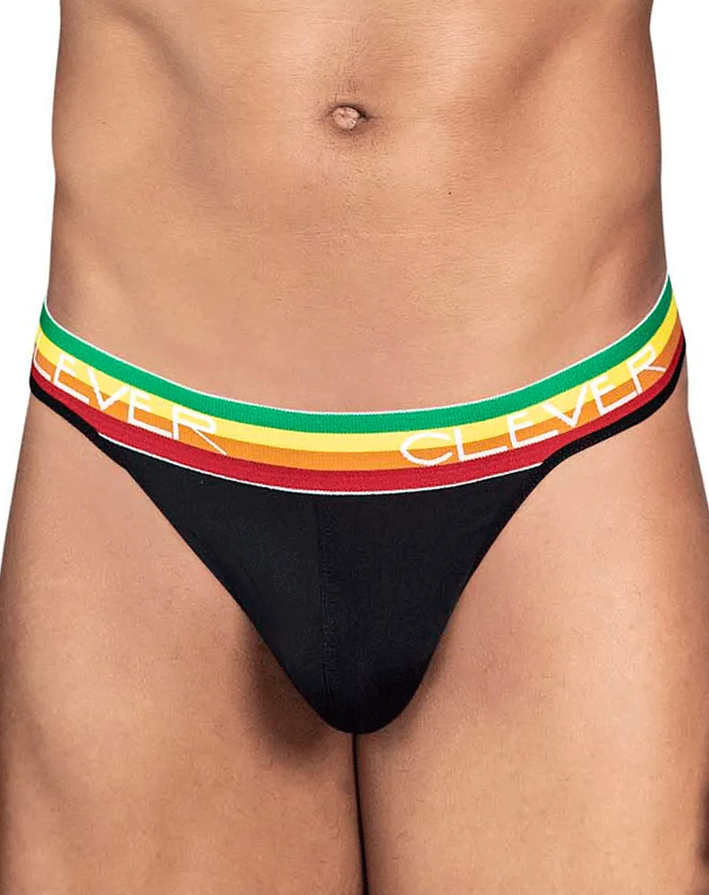 Clever Herrenunterwäsche Clever 0939 Orion Tangas Schwarz