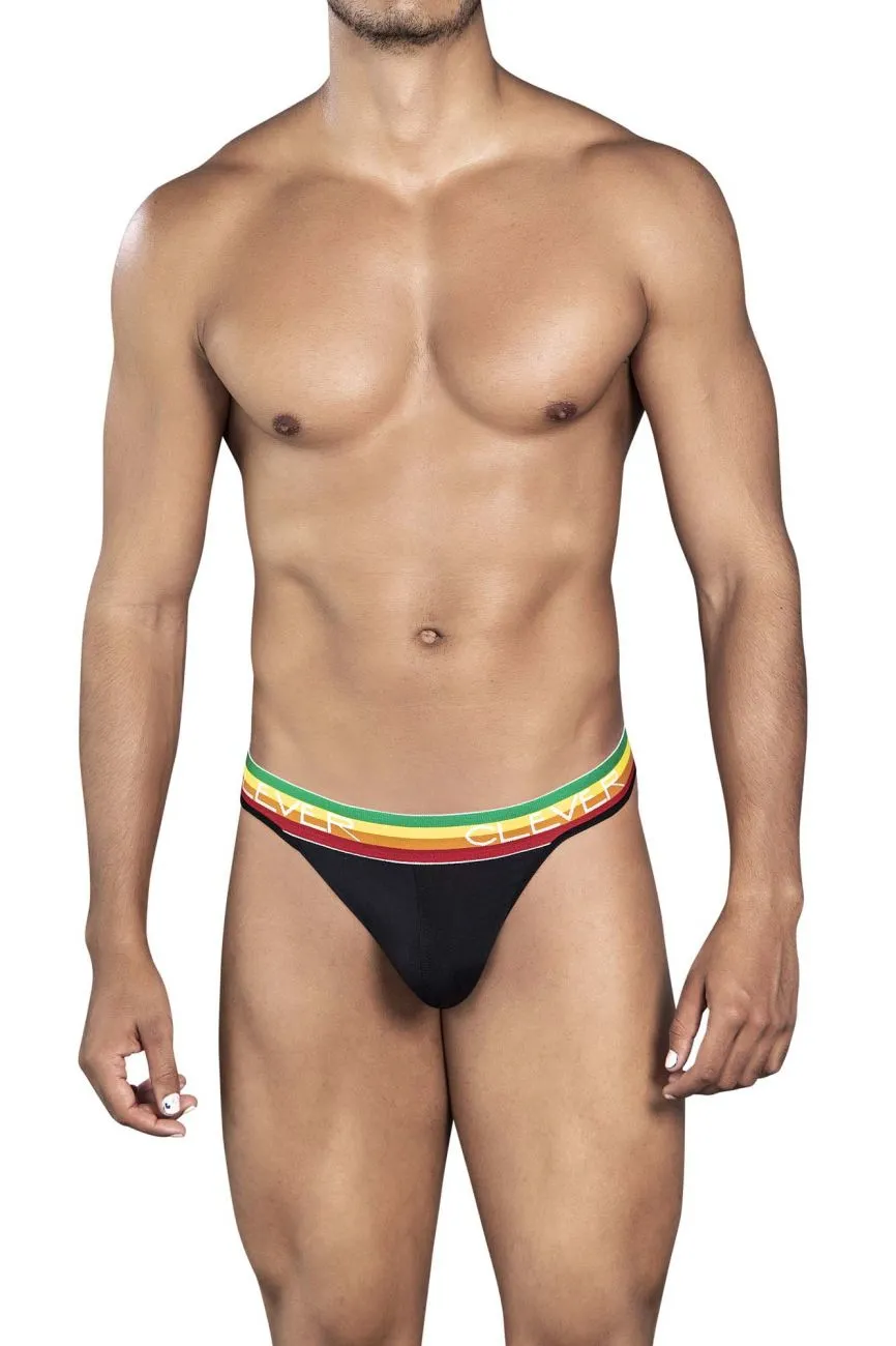Clever Herrenunterwäsche Clever 0939 Orion Tangas Farbe Schwarz