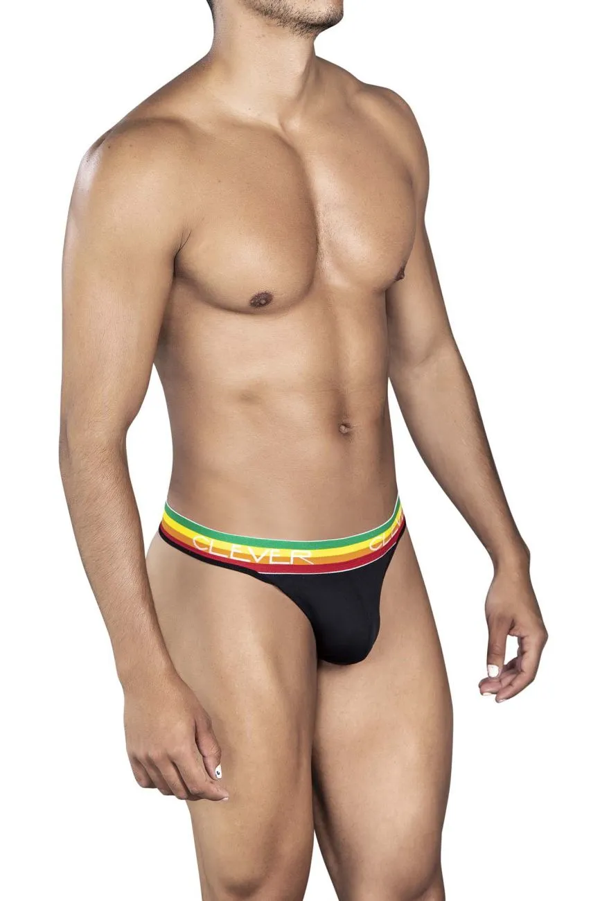 Clever Herrenunterwäsche Clever 0939 Orion Tangas Farbe Schwarz