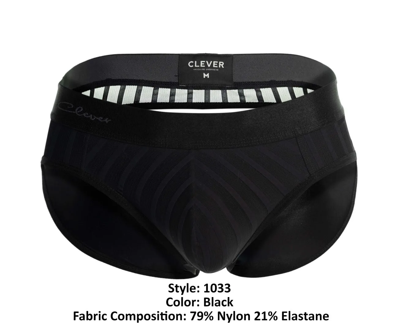 Clever Herrenunterwäsche Clever 1033 Lucerna Slip Farbe Schwarz