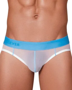 Clever Herrenunterwäsche Clever 1313 Rundrücken-Slip Weiß