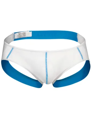 Clever Herrenunterwäsche Clever 1314 Höcker-Jockstrap Weiß