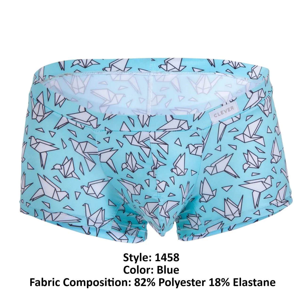 Clever Herrenunterwäsche Clever 1458 Figurbetonte Slips Farbe Blau