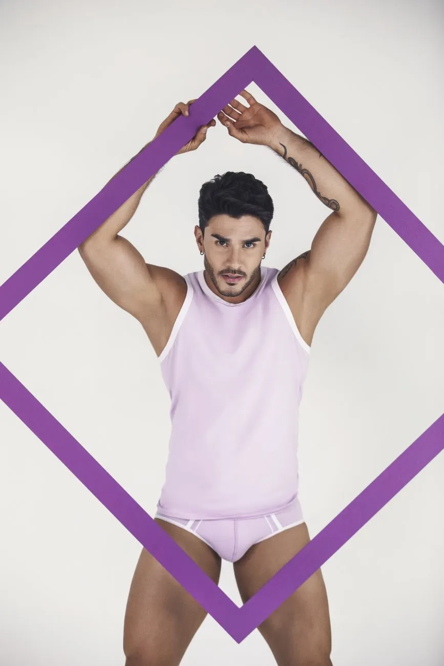 Clever Herrenunterwäsche Clever 1509 Tethis Slip Farbe Lila