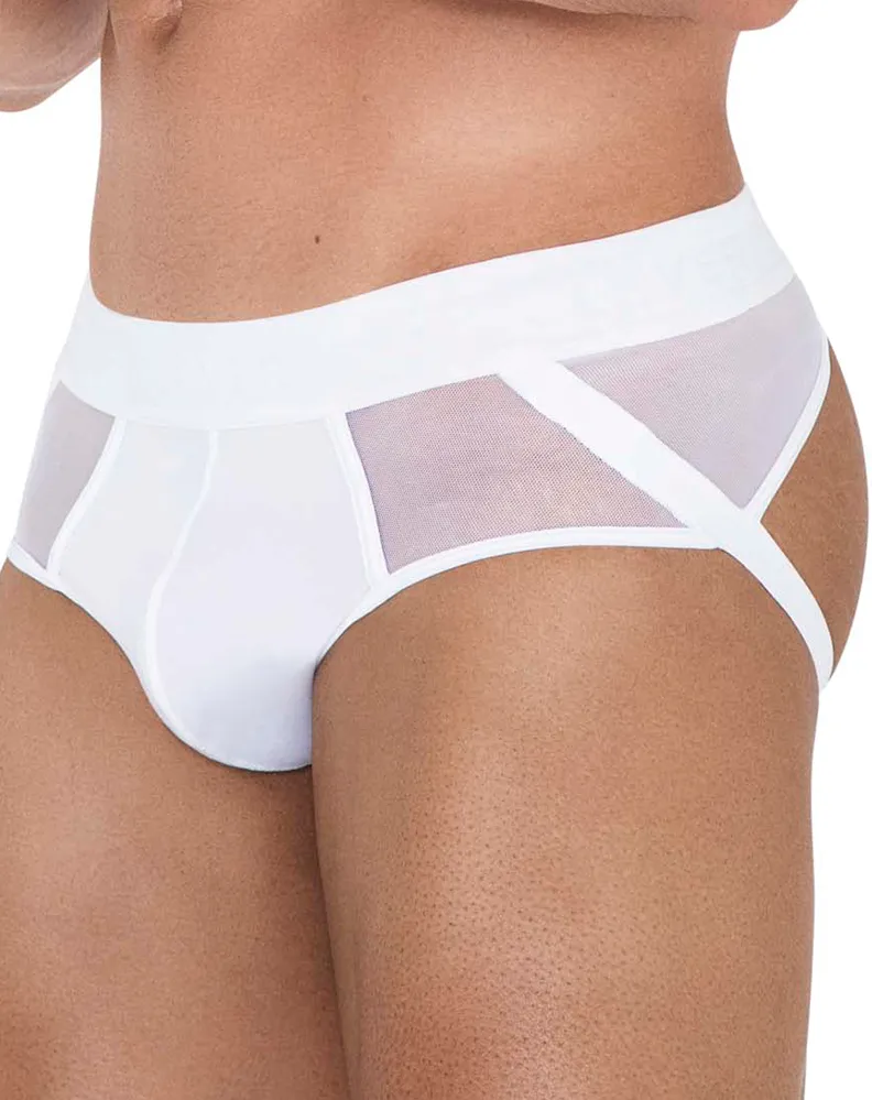 Clever Herrenunterwäsche Clever 1513 Kaspisches Jockstrap Weiß