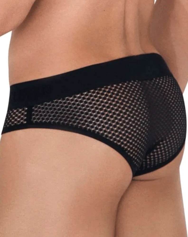 Clever Herrenunterwäsche Clever 1532 Swirl Slip Schwarz