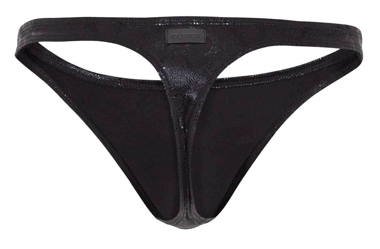 Clever Herrenunterwäsche Clever 1574 Brillante Tangas Farbe Schwarz