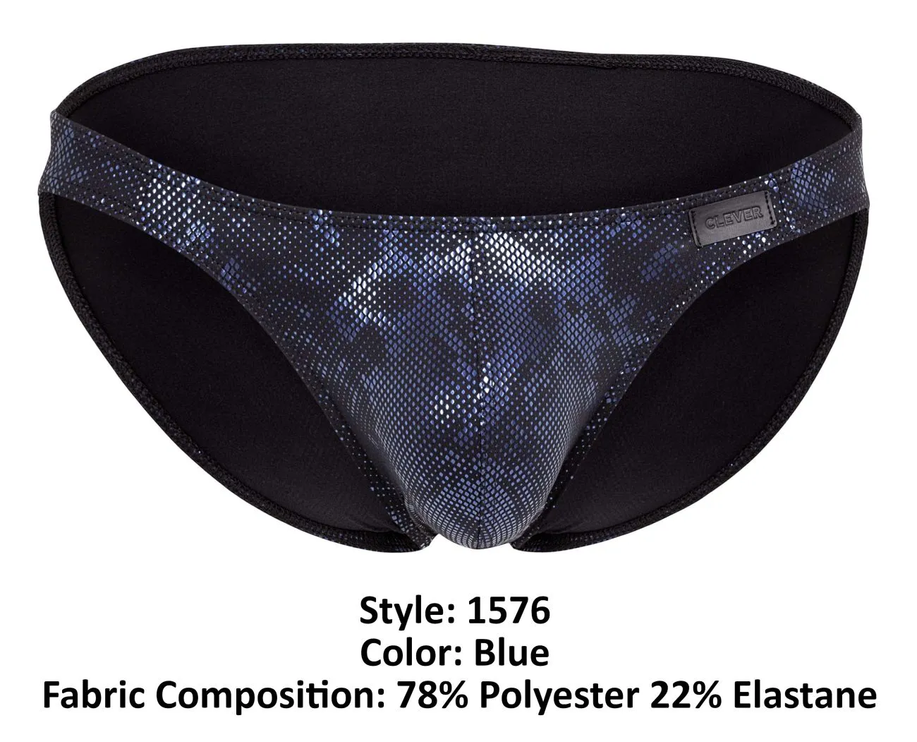 Clever Herrenunterwäsche Clever 1576 Kambodscha Bikini Farbe Blau