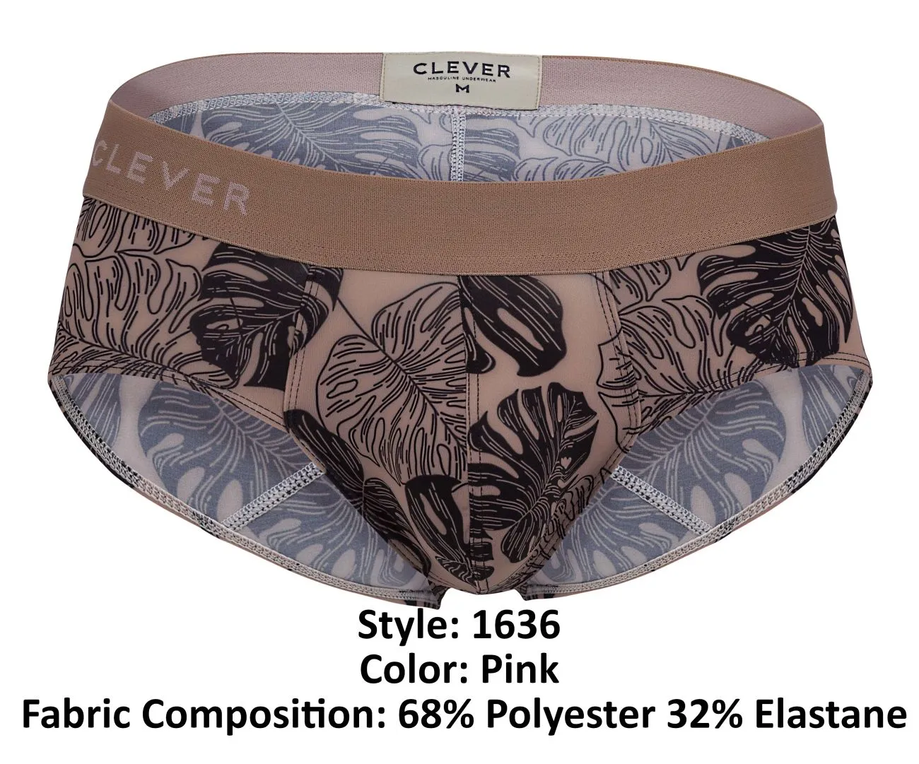 Clever Herrenunterwäsche Clever 1636 Pacific Slip Farbe Rosa