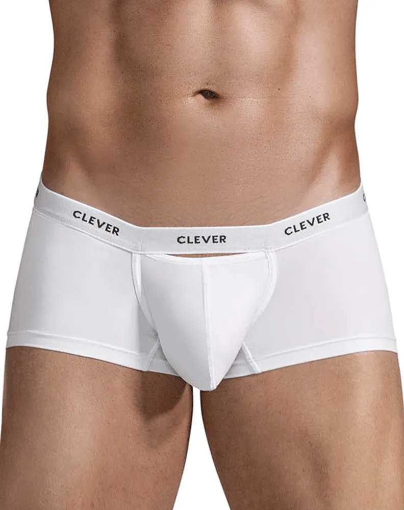 Clever Herrenunterwäsche Clever 1677 Luxus-Boxershorts Weiß