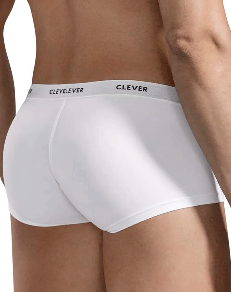 Clever Herrenunterwäsche Clever 1677 Luxus-Boxershorts Weiß
