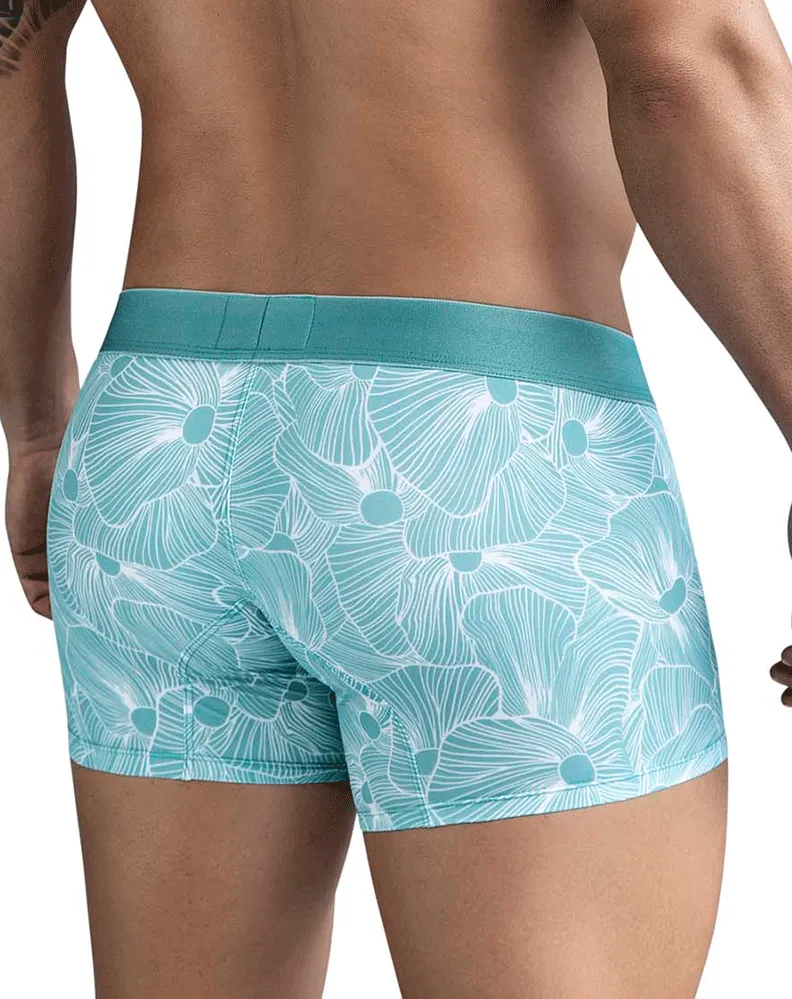Clever Herrenunterwäsche Clever 1729 Rosen-Boxershorts Grün