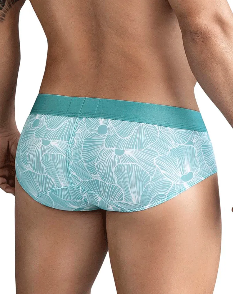 Clever Herrenunterwäsche Clever 1730 Rosen Slip Grün