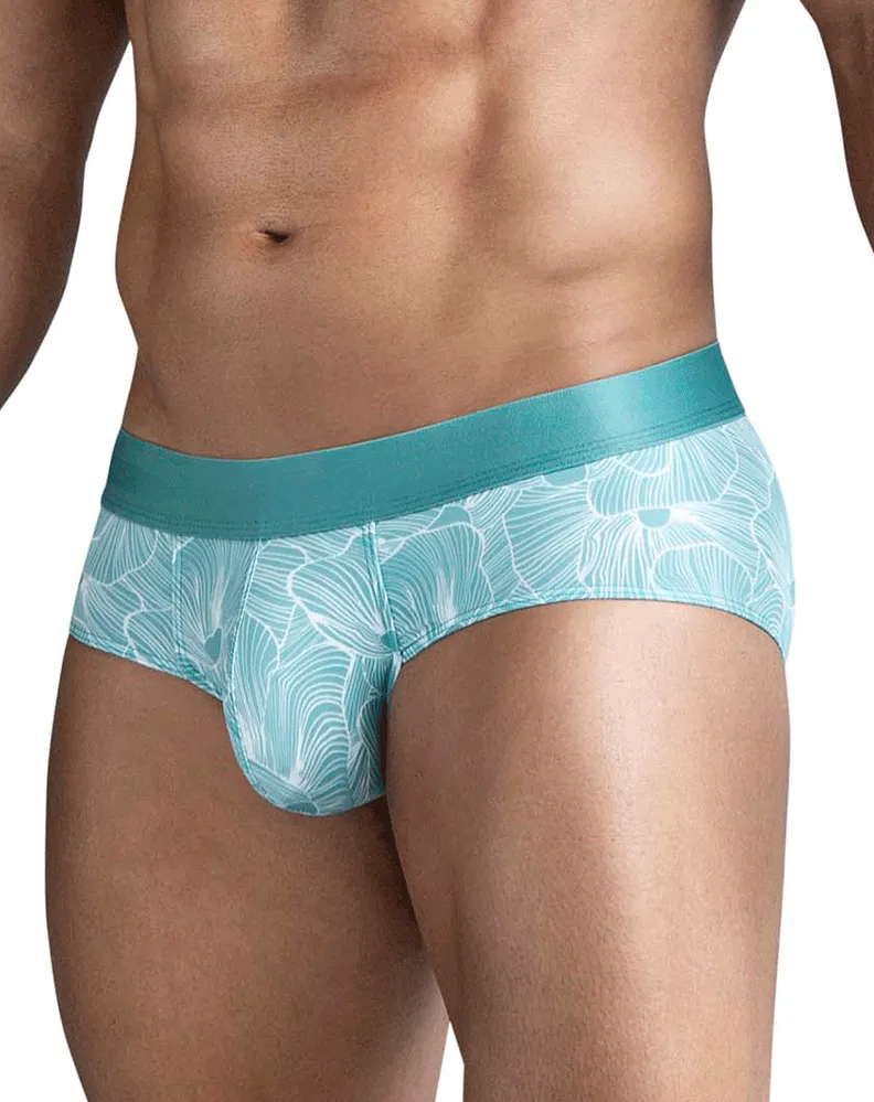 Clever Herrenunterwäsche Clever 1730 Rosen Slip Grün