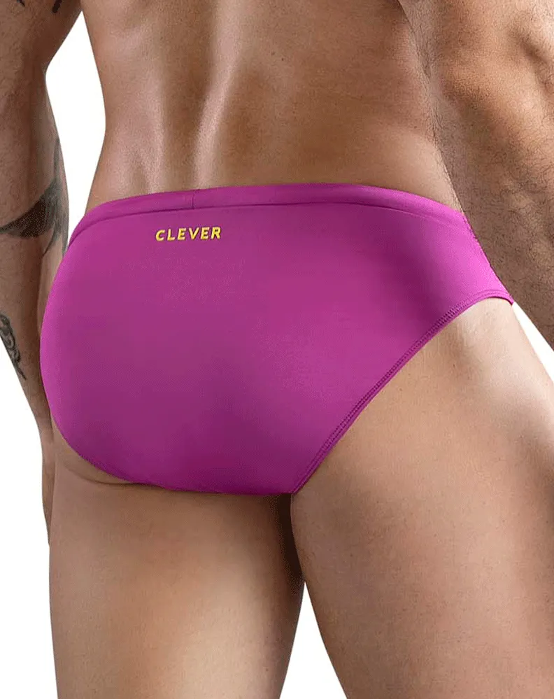 Clever Herrenunterwäsche Clever 1735 Vivo Badebriefs Grape