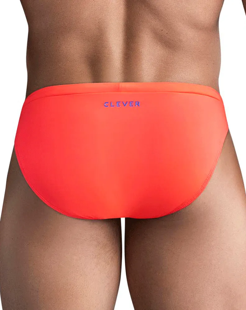Clever Herrenunterwäsche Clever 1735 Vivo Badehose Orange