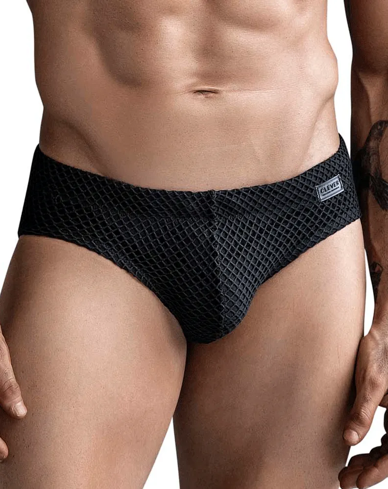 Clever Herrenunterwäsche Clever 1743 Insel Badehose Schwarz