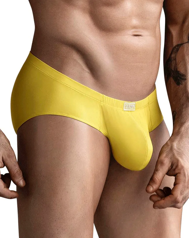 Clever Herrenunterwäsche Clever 1746 Pastell-Slip Senf