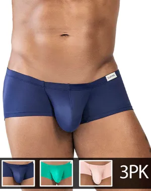 Clever Herrenunterwäsche Clever 229950 Australische Latex-Boxershorts Grün-Rosa-Blau