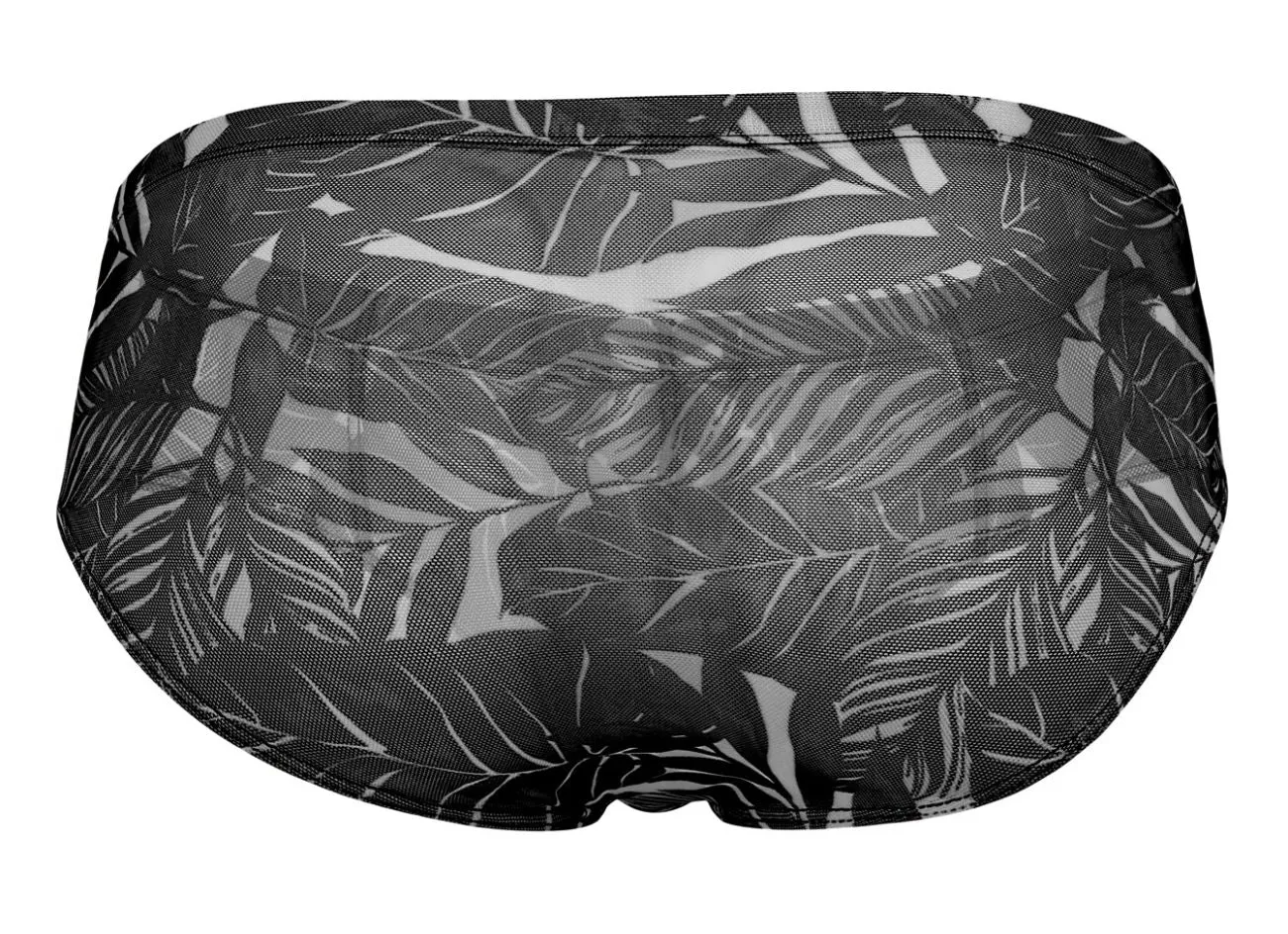 Clever Herrenunterwäsche Clever 519963 3er Pack Australische Latex-Slip Slips Farbe Blau-Schwarz-Schwarz