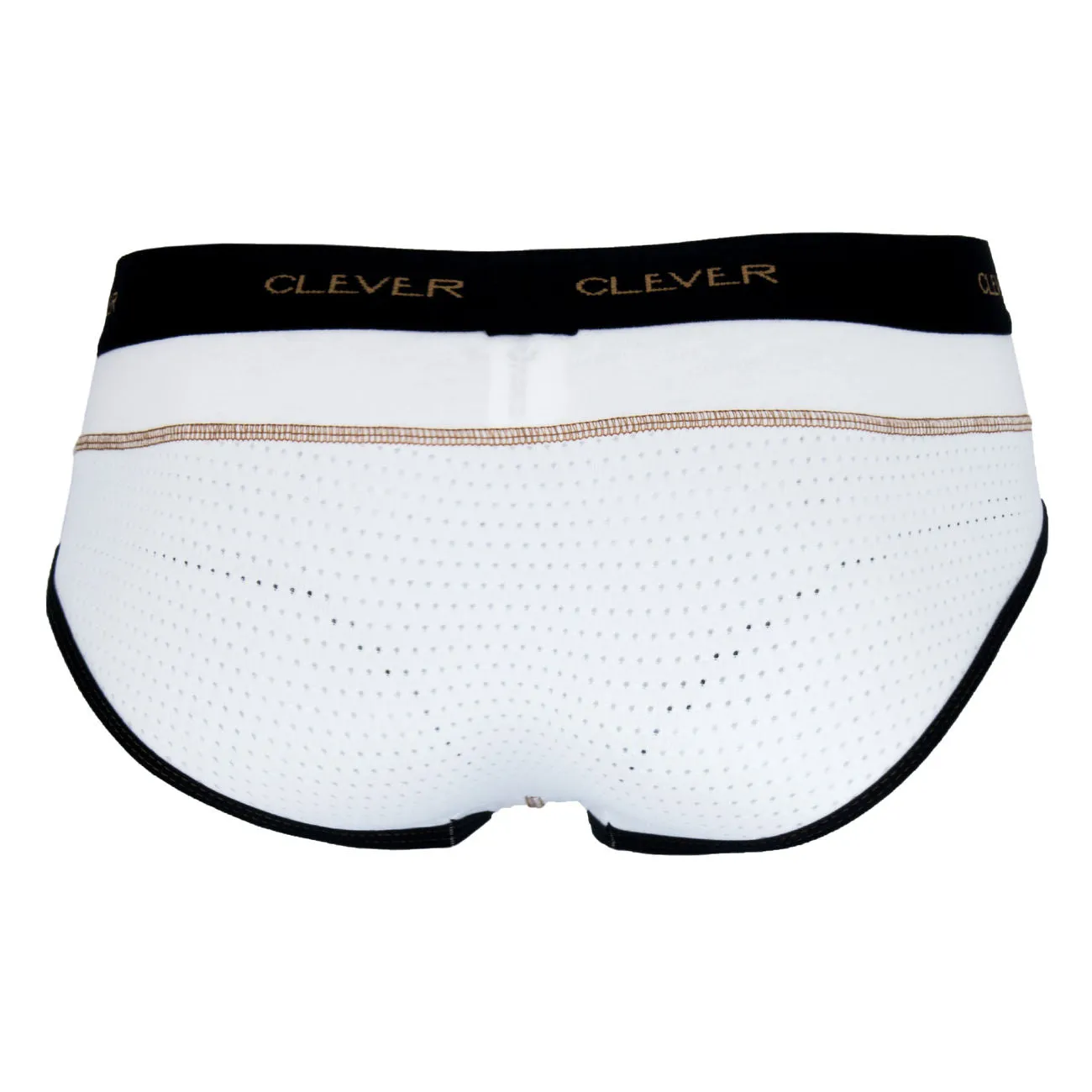 Clever Herrenunterwäsche Clever 5317 Süßheits-Paspel-Slip Farbe Weiß