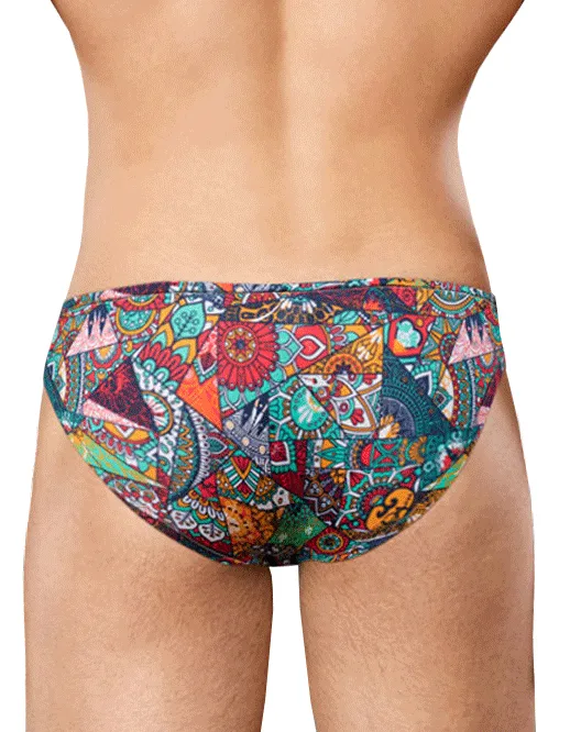 Bekleidung_Doreanse_Herrenunterwäsche Doreanse 1217-prn Prn Groovy Bikini Bedruckt